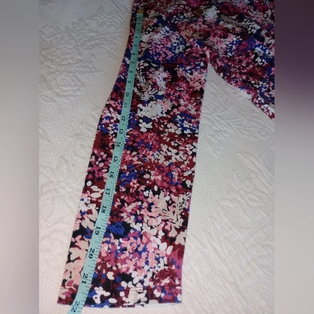 Croft & Barrow floral blouse/Top size XL - Picture 8 of 8
